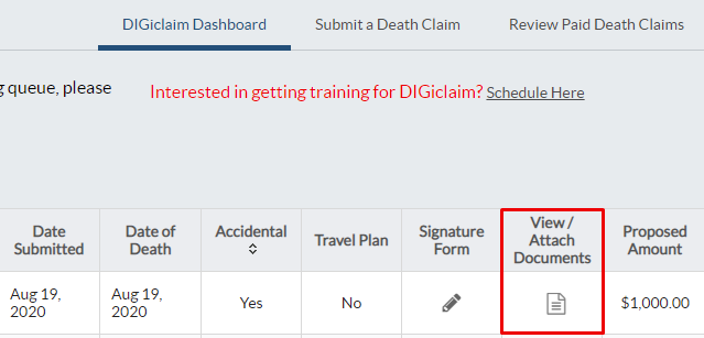 Get started with DIGiclaim