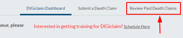 Get started with DIGiclaim