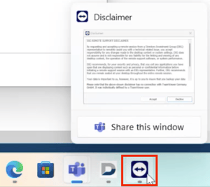 taskbar