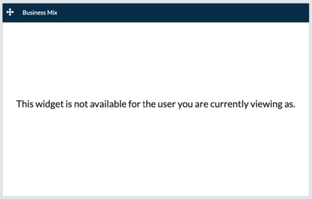 widget not available
